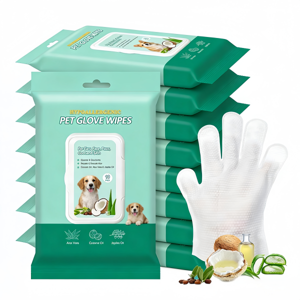 Pet Glove Wipes